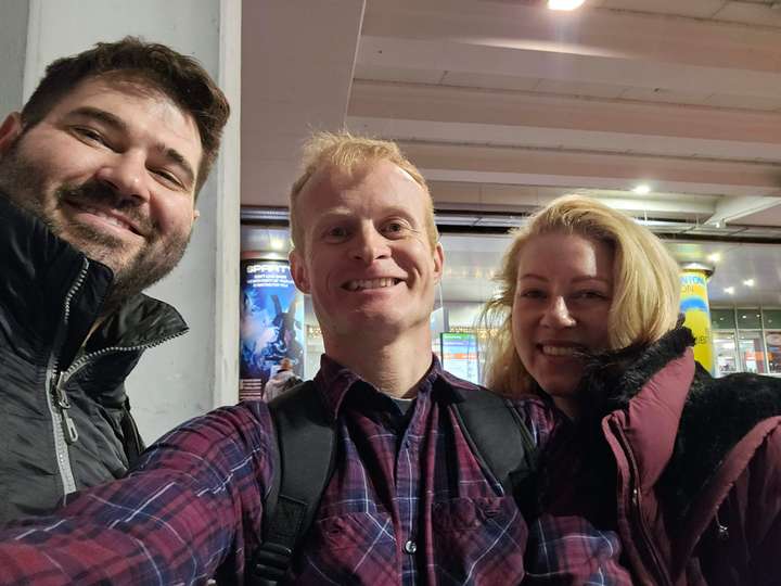Ben Morris, Sam & Tatiana Mollman