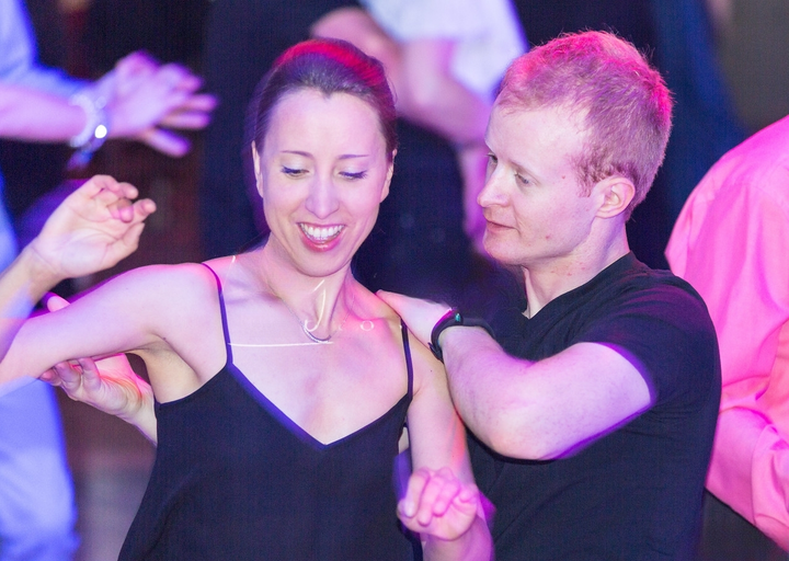 Kezia and Sam dancing